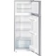 Liebherr Ψυγείο Δίπορτο 234lt Υ140.1xΠ55xΒ63εκ. Inox CTele 2531
